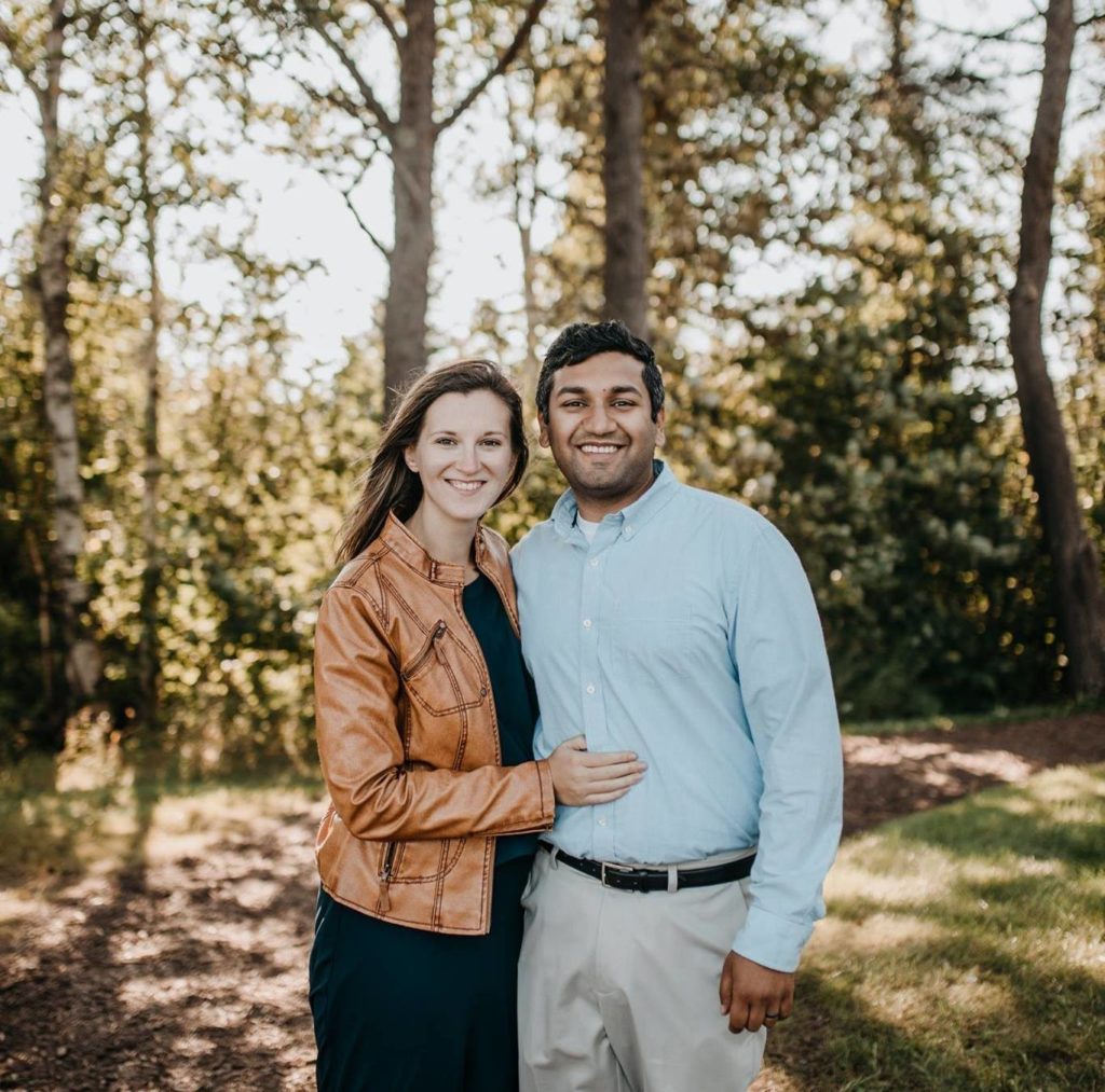 Cassie and her husband, Matt.
