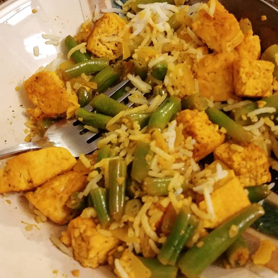 Indian Spiced Tofu And Green Beans Curry Cass C
