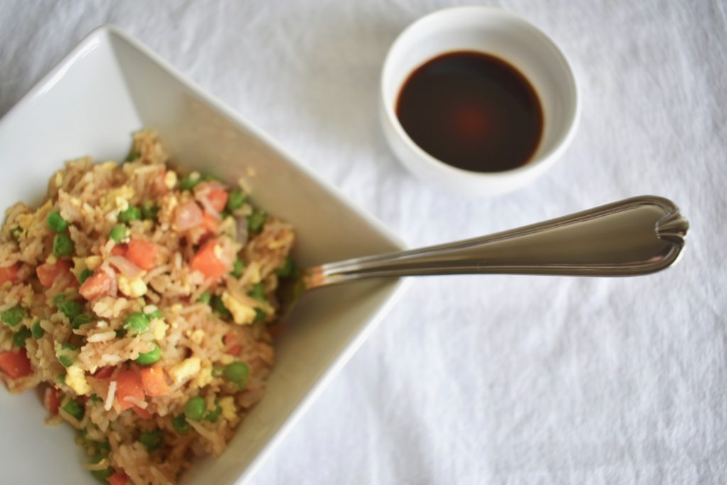 Teriyaki Vegetarian Fried Rice